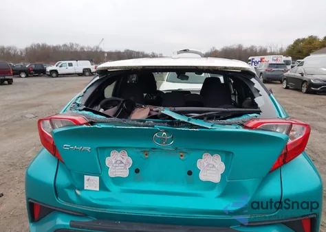 2018 Toyota C-Hr Xle from USA, damaged, VIN NMTKHMBX2JR049118